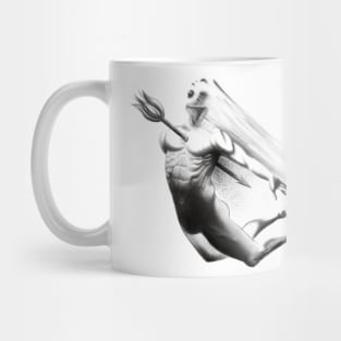 Man Pierced through the Heart by an Arrow of Emotion Mug